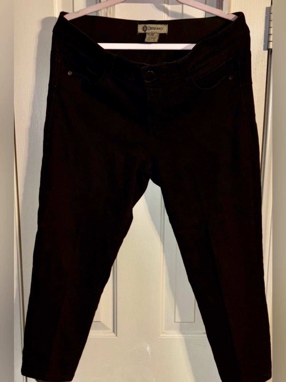 Democracy Ab Solution Booty Lift  Denim Jeans 14 EUC